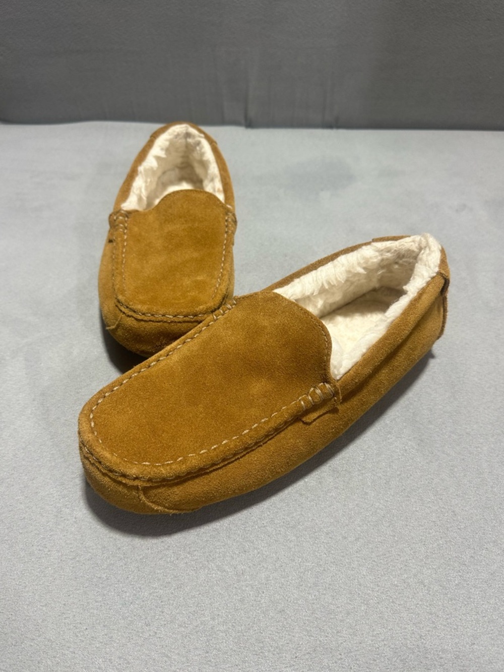 Men's Koolaburra by UGG Tipton Moccasin Slippers in Chestnut Tan